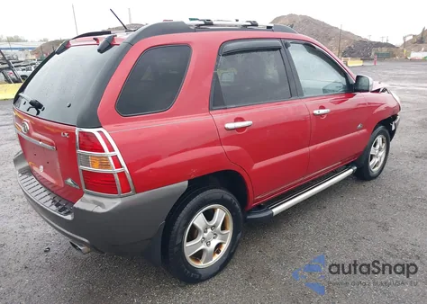 2008 Kia Sportage Lx from USA, damaged, VIN KNDJF724487491283